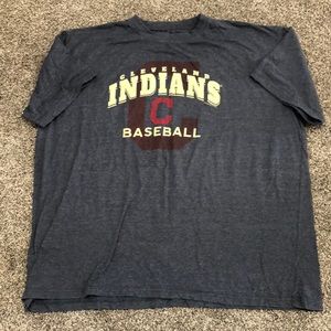 Gray Cleveland Indian s T-shirt